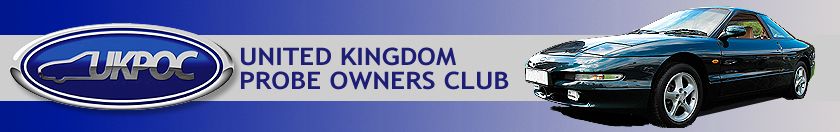 Cover image - United Kingdom Probe Owners Club