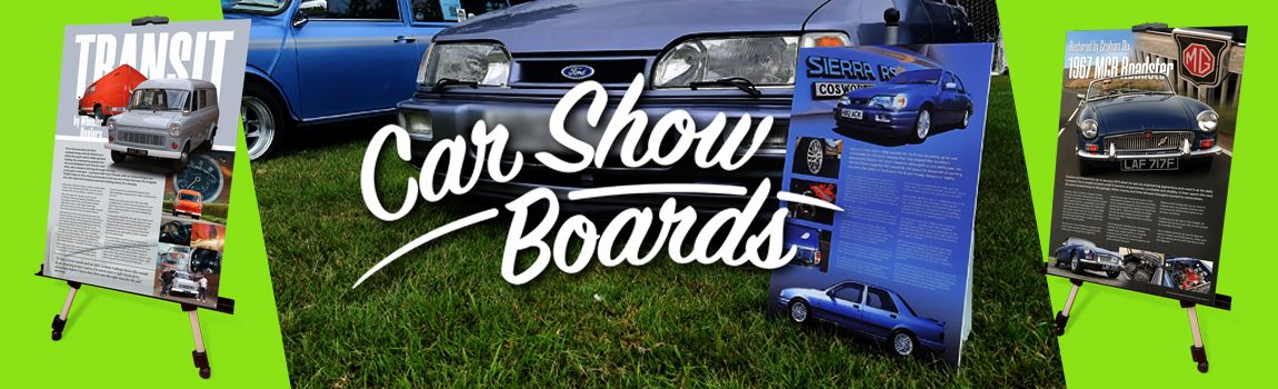 Car Show Boards