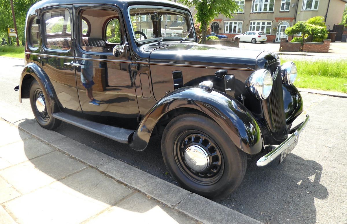 1938 Austin 10 Cambridge, Paddy Doherty