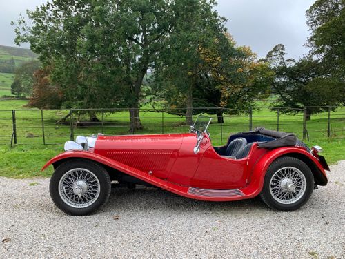 1937 SS Jaguar 100, Russ Swift