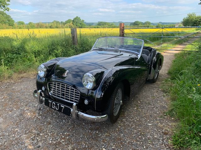 Mark Rainer Triumph TR3