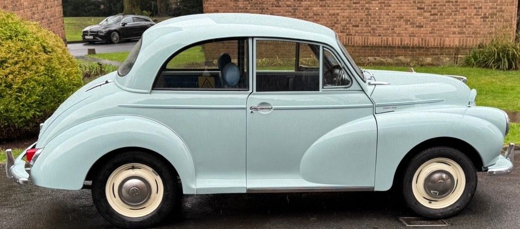 Mike’s 1964 Morris Minor 1000 Smoke Grey, 2-door – Reg: 357 EUO