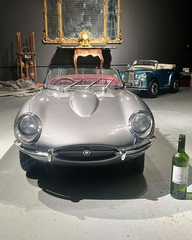 Exquisite Aluminium-bodied 1/2 Scale Jaguar E-Type Series 1