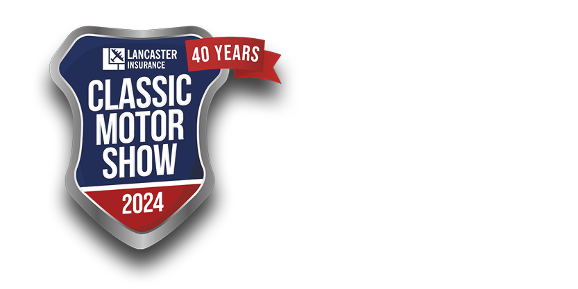 Classic Motor Show and Lancaster Insurance Logo