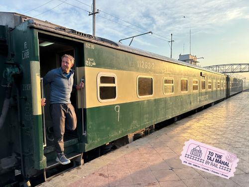 To the Taj Mahal...by Rail