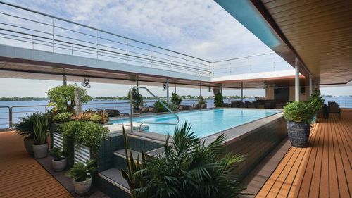 Step onboard our new luxury ship on the Mekong