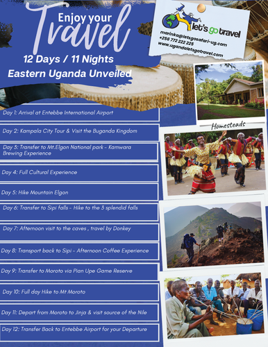 12 Day Eastern Uganda Unveiled Safari