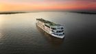 Our brand-new Mekong Serenity ship on the Mekong