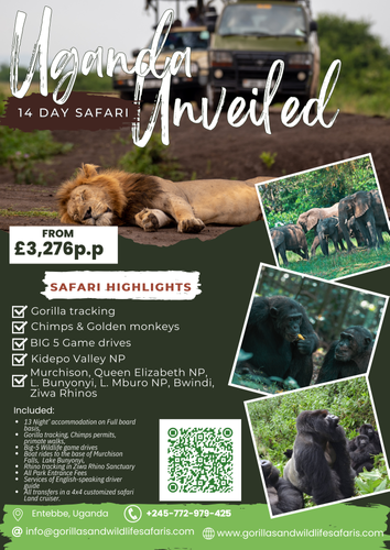 14 Days Explore Uganda Safari