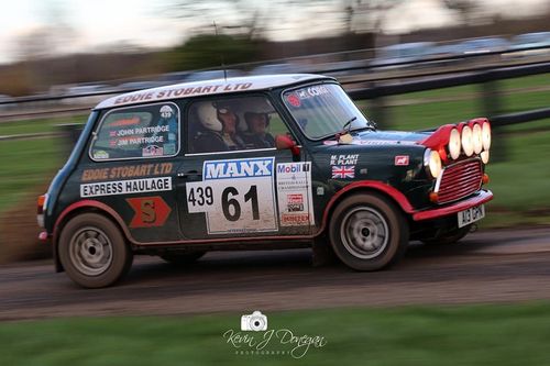 John Partridge: Rover Mini Group N (Stobart-sponsored original WRC car)
