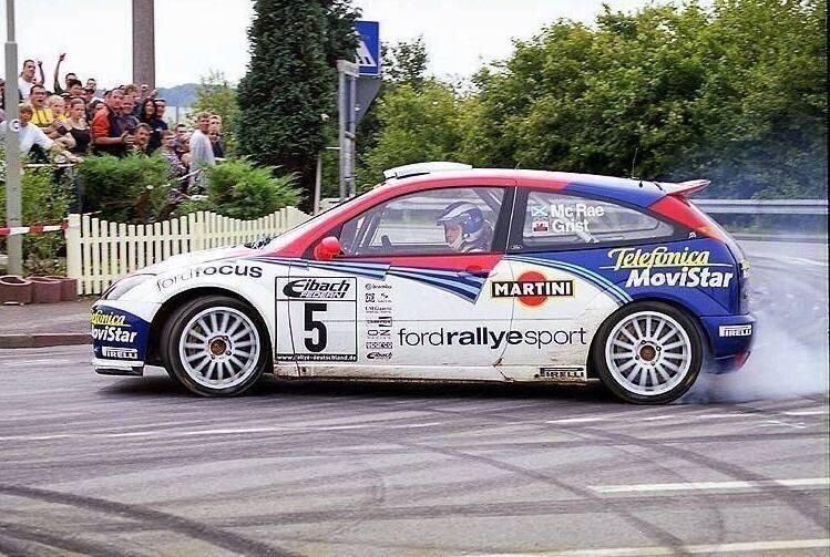 Steve Chamberlain: Ford Focus wrc