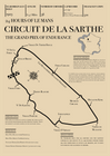 Retro Style Circuit Maps