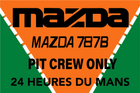 Pit Crew Only Signs