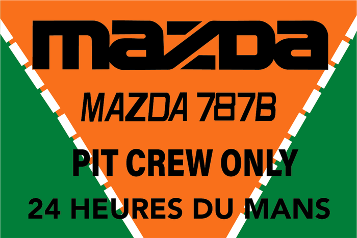 Pit Crew Only Signs
