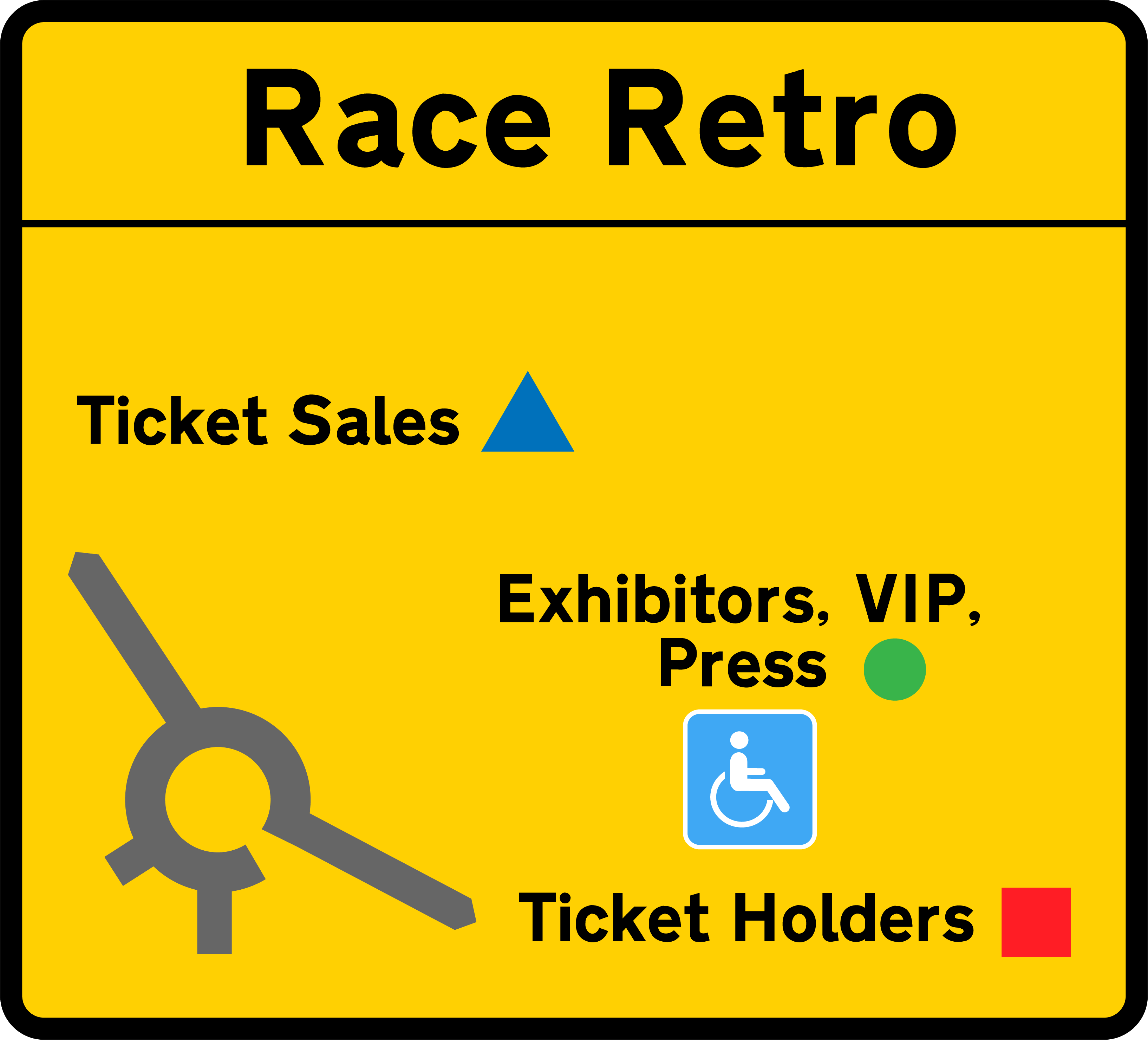 Race Retro Parking Map