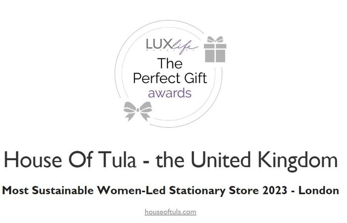 Most Sustainable Women-Led Stationary Store 2023 - London