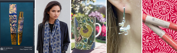 By Legacy brings De Morgan’s classic and cultural heritage, in a richness of homeware and gifts, to Spirit of Christmas