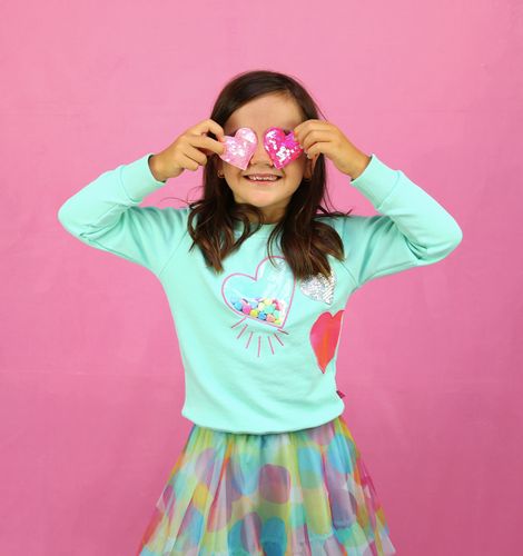 Heart Beads Jumper
