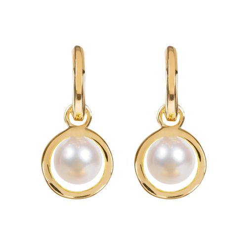 Palermo Drop Earrings with Pearl