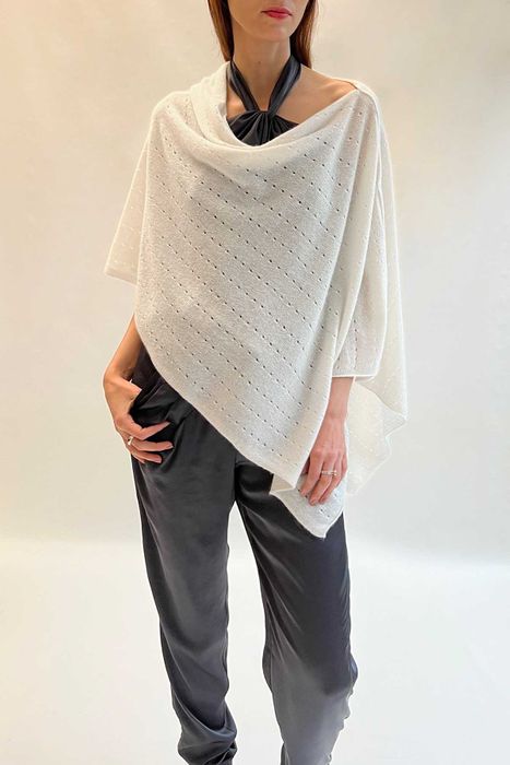 Multiway poncho scarf, Lightweight travel wrap