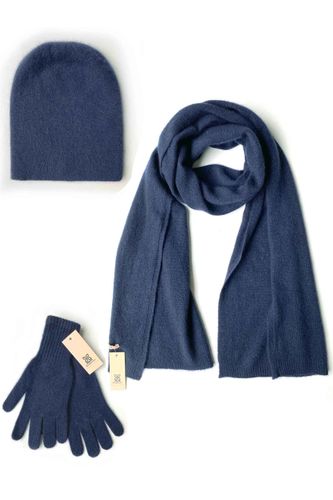 Bundle offer for women's cashmere hat, scarf and gloves
