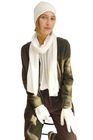 Bundle offer for women's cashmere hat, scarf and gloves