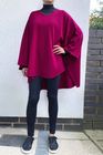 Cashmere Oversized V-neck Jumper Poncho