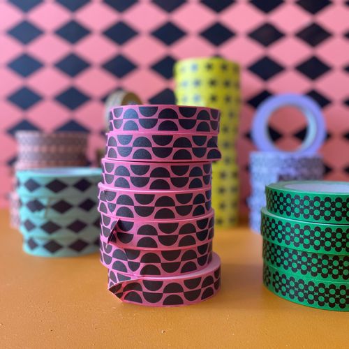 Eco pattern paper tape