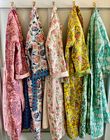Quilted cotton robes