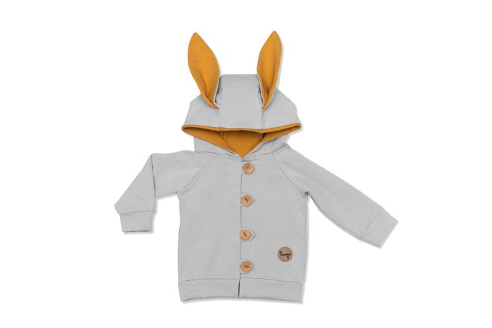 Baby & Toddler Grey Rabbit Hoodie