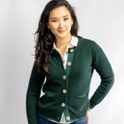 Pocket Cardigan in Cashmere and Merino