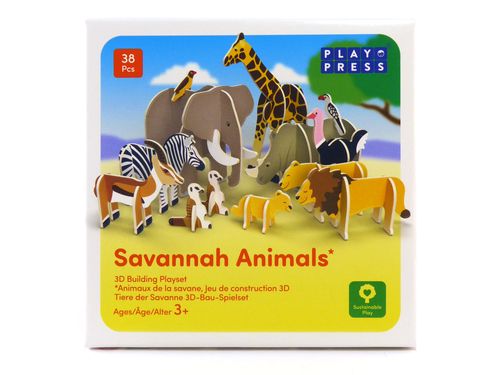 Savannah Animals Eco-Friendly Playset