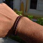 Leather Dual Bracelets