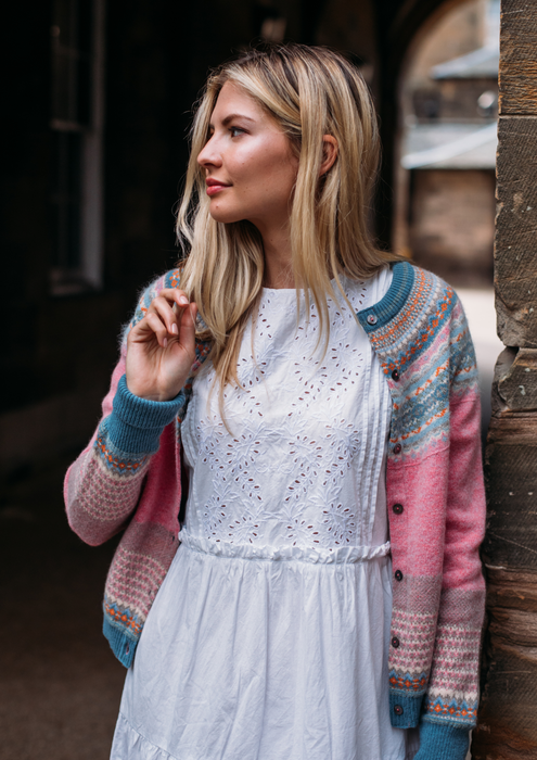 ERIBÉ Knitwear | Alpine Short Cardigan
