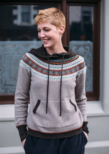 ERIBÉ Knitwear | Alpine Hooded Sweater
