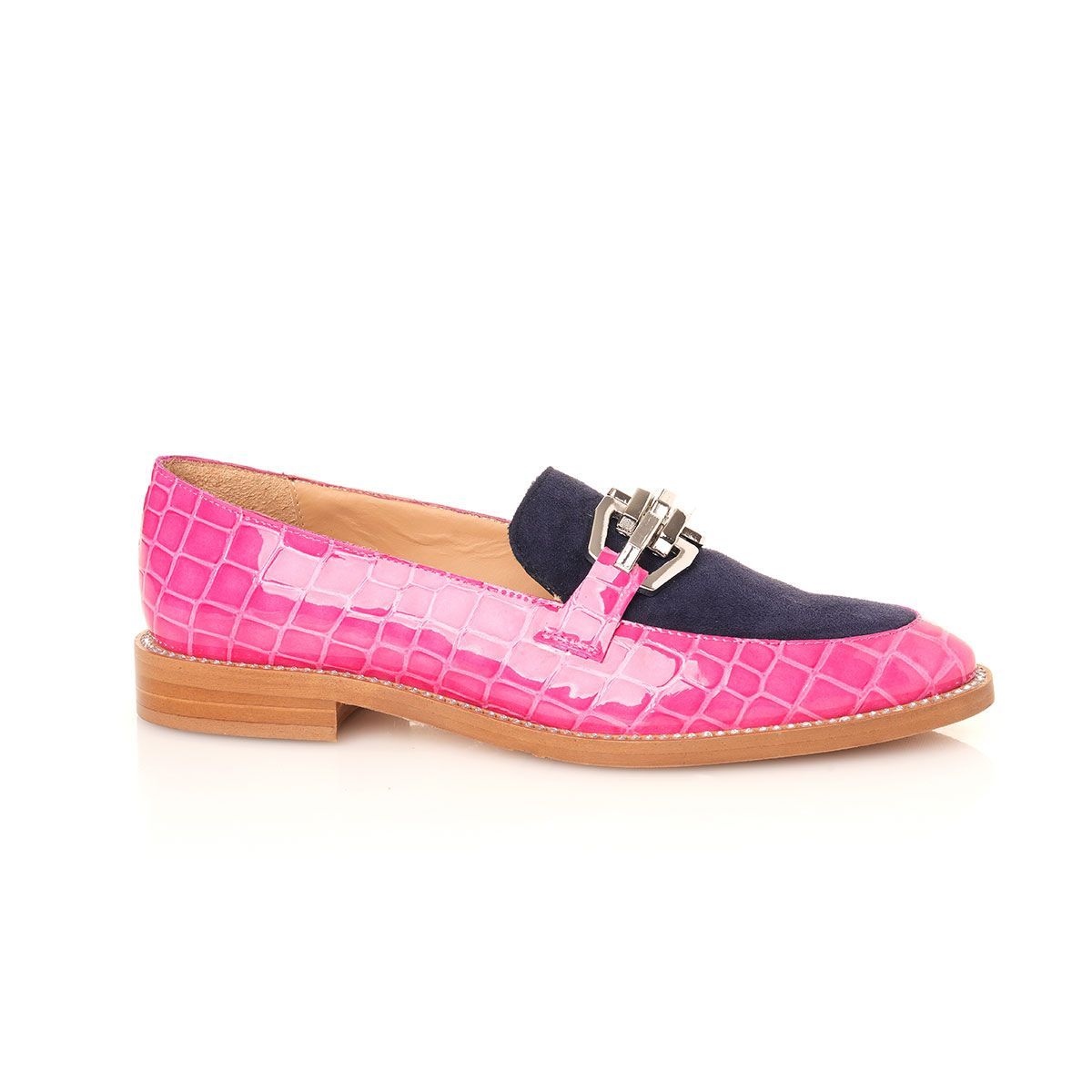 Pink Croc Loafer