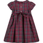 QUESTION EVERYTHING RED TARTAN DRESS