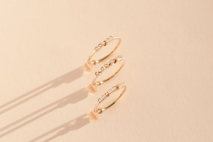 Mayfair Rings - Fine Stackable Love Letter Rings