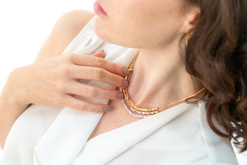 Ethical & Sustainable Jewellery - Cube Necklaces