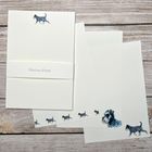 Schnauzer Writing Set