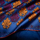 'Motif' in blue, burgundy & gold