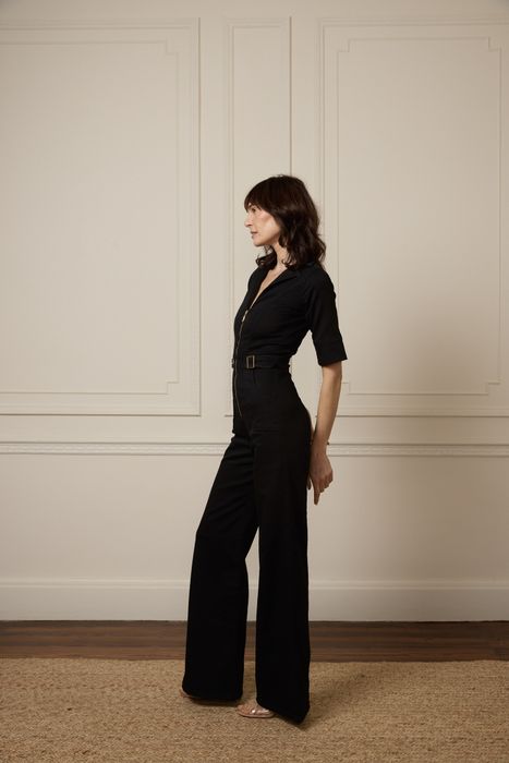 CASSANDRA THE FLARED JUMPSUIT | BLACKEST