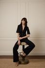 CASSANDRA THE FLARED JUMPSUIT | BLACKEST