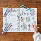 colour-in Peter Rabbit™ & friends placemat to go