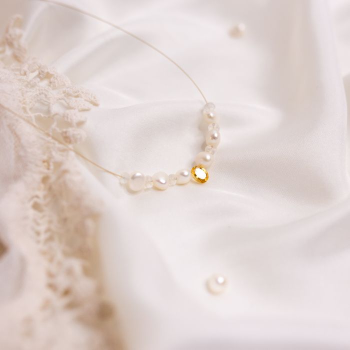 Floating Crystal Necklaces