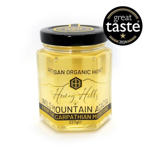 Wild Mountain Acacia – Award-Winning Raw Organic Honey from the Carpathian Mountains