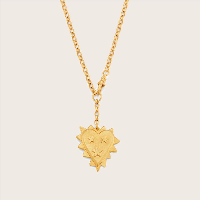 Jagged Heart Necklace