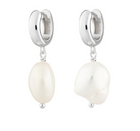 Baroque Pearl Huggies