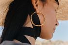 Rebutia Recycled Silver Earrings (Available in Small, Medium and Large)