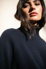 Mock Turtle Cashmere Jumper Navy